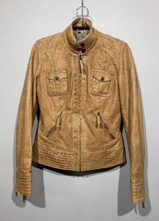 Кожаная куртка oakwood размер s4 фото