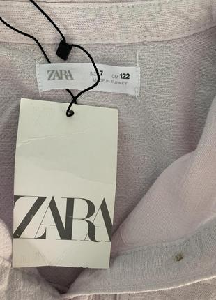 Лавандовая рубашка zara4 фото