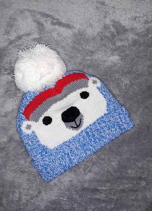 Шапка на 3-6 месяцев умка