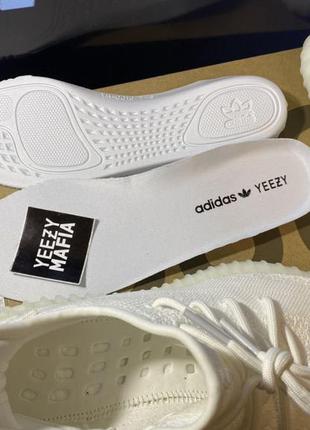 Кроссовки adidas yeezy boost 350 v2 “cream white”8 фото
