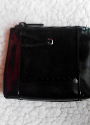 Кошелек черный маленький