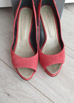 Туфли красные fabio fabrizi2 фото