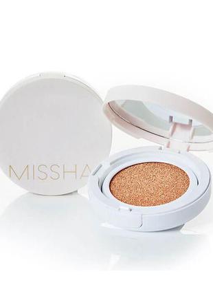 Солнцезащитный стойкий кушон gaston wonder cica spf 50+pa spf50+ pa+++ тон #21