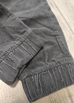 Штаны брюки вельветовые джоггеры для мальчика cool club 92, 98 см4 фото