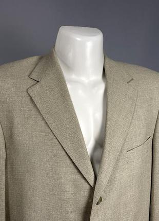 Пиджак эксклюзивный oscar jacobson, светлый2 фото