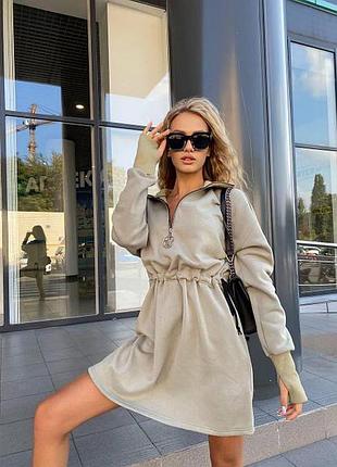 Тёплое платье 3