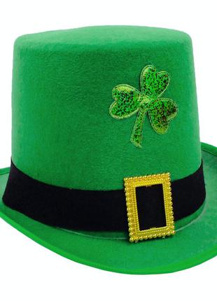 Маскарадна зелений капелюх циліндр патрік пивний фестиваль октоберфест + подарунок