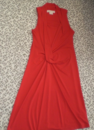 Michael kors. красное платье, сарафан.7 фото