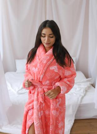 Длинный халат без капюшона 
турция, nicoletta