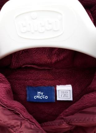 Пальто chicco 4-6лет 4