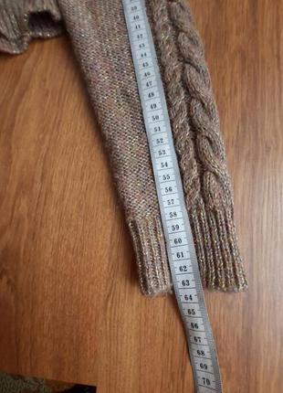 Акриловый свитер с узором с люрексом h&m6 фото