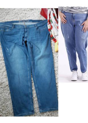 Очень комфортные елластичные джинсы батальный размер, jp/турция,  р. 58-64