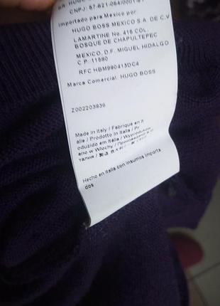 Пуловер шерсть hugo boss 8