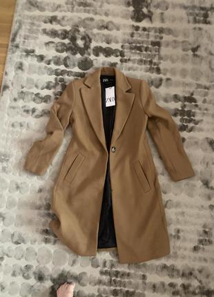 Пальто camel zara