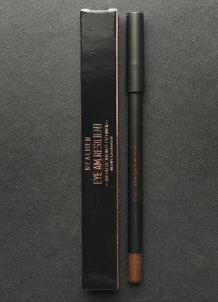 Контурний олівець "бронзовий металік" realher eye am resilient metallic bronze eyeliner для очей4 фото