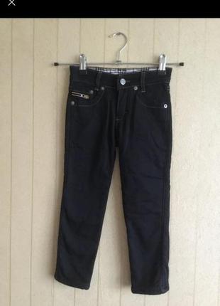 Теплі джинси для хлопчика на флісі на ріст 98-104,104-1102 фото