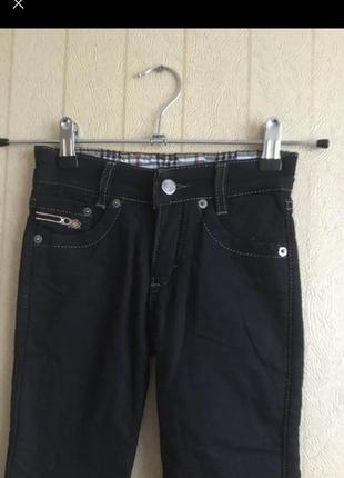 Теплі джинси для хлопчика на флісі на ріст 98-104,104-1104 фото