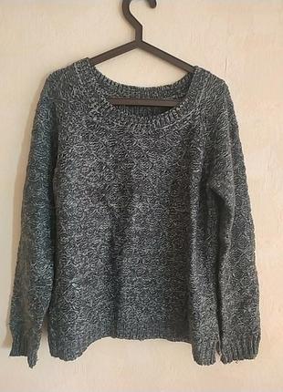 Шикарный теплый натуральный мягкий свитер свитерок реглан