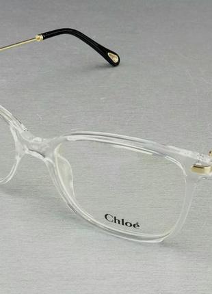Chloe очки женские имиджевые оправа для очков прозрачная