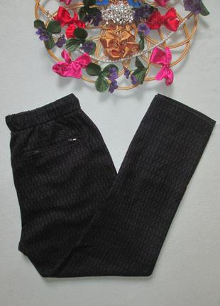 Шикарные трикотажные  брюки принт пунктир с тонкими лампасами topman 🍁🌹🍁6 фото