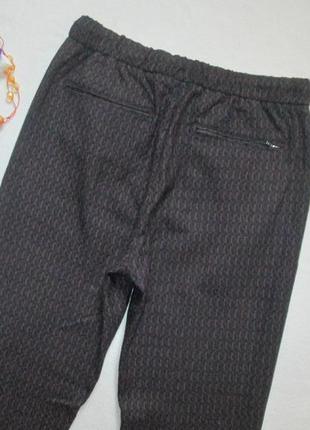 Шикарные трикотажные  брюки принт пунктир с тонкими лампасами topman 🍁🌹🍁4 фото