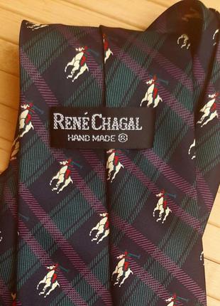 Rene chagal брендовый галстук +подарок (любой галстук за 70-250гр)5 фото