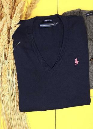 Шерстяной свитерок от ralph lauren, оригинал🔥2 фото