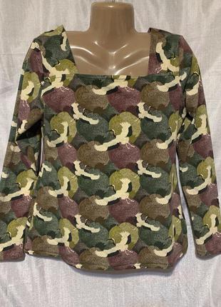 Лонгслив женский, трикотажная блузка