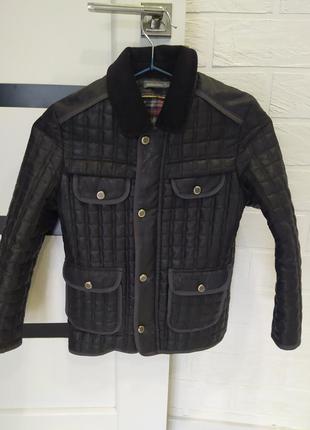 Осіння стьобана курточка для школяра