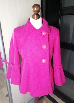 Полупальто из шерстяной ткани
