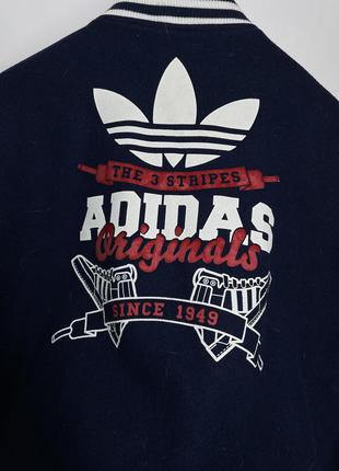 Оригінальна куртка бомбер adidas original розмір m-l (50)3 фото