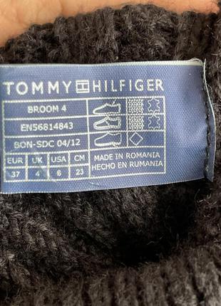 Tommy hilfiger  потрясающе стильные, модные сапожки известного бренда. оригинал.8 фото