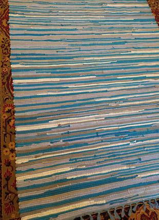 ☘️☘️☘️🌷суперовий тканий килим. етно натуральний 183см*115см1 фото
