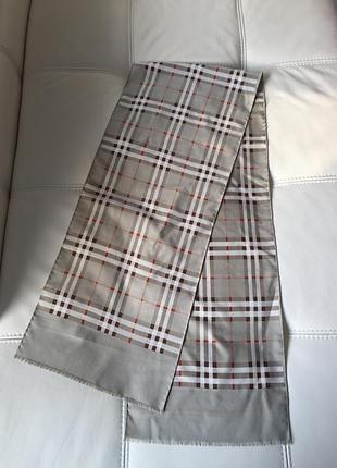 Косынка шарф burberry клетка