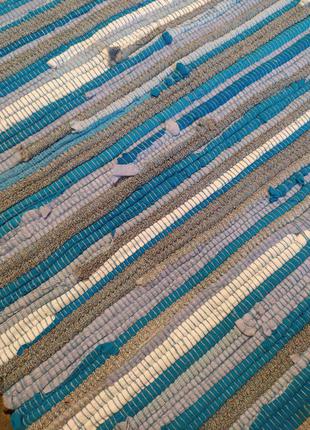 ☘️☘️☘️🌷суперовий тканий килим. етно натуральний 183см*115см2 фото