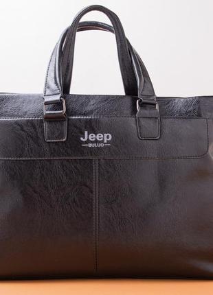 Clikshop сумка школьная для старшеклассников портфель-сумка jeep черная + часы в подарок!4 фото