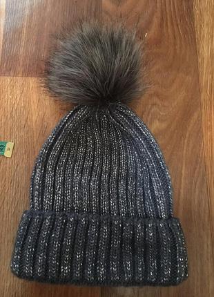 Красивая шапка зима1 фото