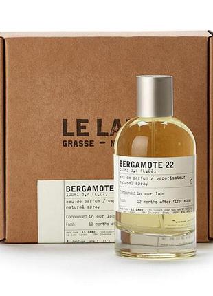 Парфумована вода унісекс le labo bergamote 22 (original quality) парфуми