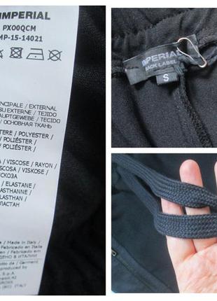 Мега шикарные комбинированные штаны джоггеры imperial black label италия 🍁🌹🍁10 фото