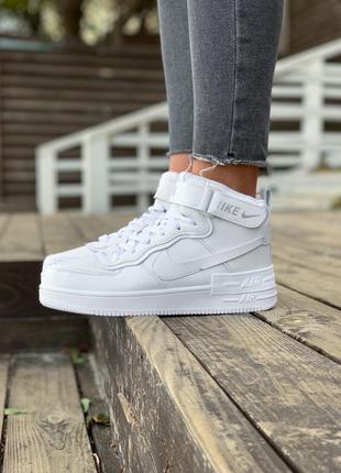 Кроссовки nike air force 1 mid 💐2 фото