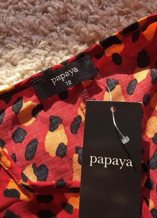 Нова сукня з принтом papaya3 фото