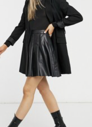 Юбочка экокожа