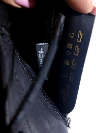 Аккуратные кожаные ботиночки tamaris размер 4110 фото