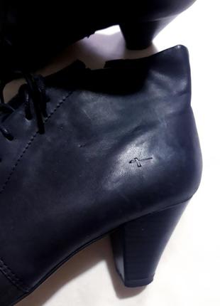 Аккуратные кожаные ботиночки tamaris размер 417 фото