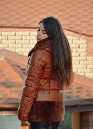 Пуховик натуральный