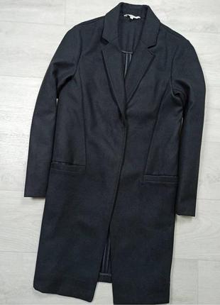 Черное пальто1 фото