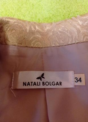 Фирменный пиджак от natali bolgar р 42-444 фото