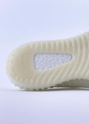 Adidas yeezy boost 350 white/cream наложенный платеж8 фото