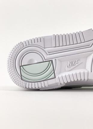 Nike air force 1 pixel mint white наложенный платеж7 фото