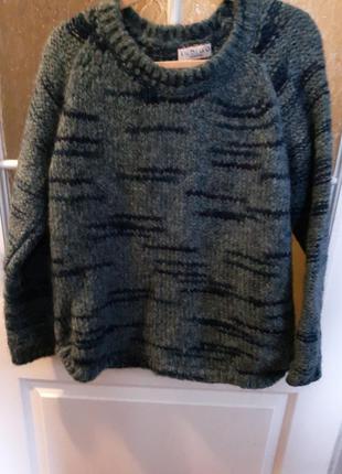 Жіночий вовняний, мохеровий светр, світшот, джемпер 10 розмір.3 фото